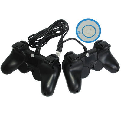 Gamepad doppio USB Dual Shock per PC, Twin Game 1