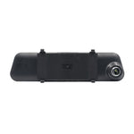 DVR per veicoli con doppia fotocamera, display Full HD 1080P da 4,3 pollici, visione grandangolare da 140 gradi, supporto visione notturna/monitoraggio parcheggio/registrazione in loop/rilevamento movimento/sensore G/scheda TF, 4.3 inch