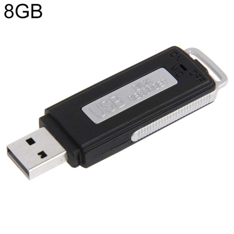 Registratore vocale USB + disco flash USB da 8 GB