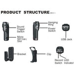 Mini videocamera digitale MD80 3 in 1 con attivazione audio