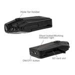 Videoregistratore ad alta definizione con schermo da 2,5 pollici, 6 luci LED, formato video AVI, supporto scheda SD, funzione di registrazione in loop (schema Generalplus), 2.5 inch