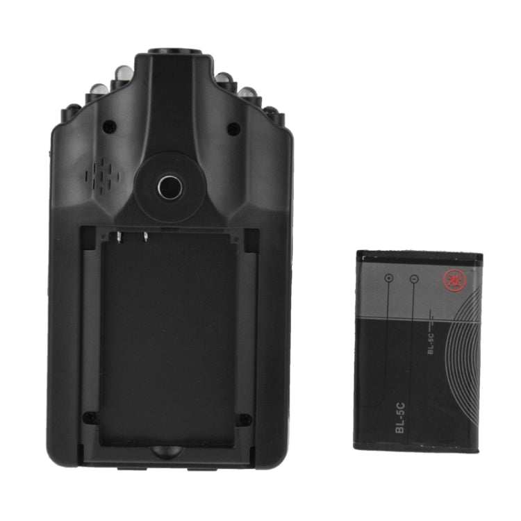 Videoregistratore ad alta definizione con schermo da 2,5 pollici, 6 luci LED, formato video AVI, supporto scheda SD, funzione di registrazione in loop (schema Generalplus), 2.5 inch