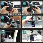 Videoregistratore ad alta definizione con schermo da 2,5 pollici, 6 luci LED, formato video AVI, supporto scheda SD, funzione di registrazione in loop (schema Generalplus), 2.5 inch