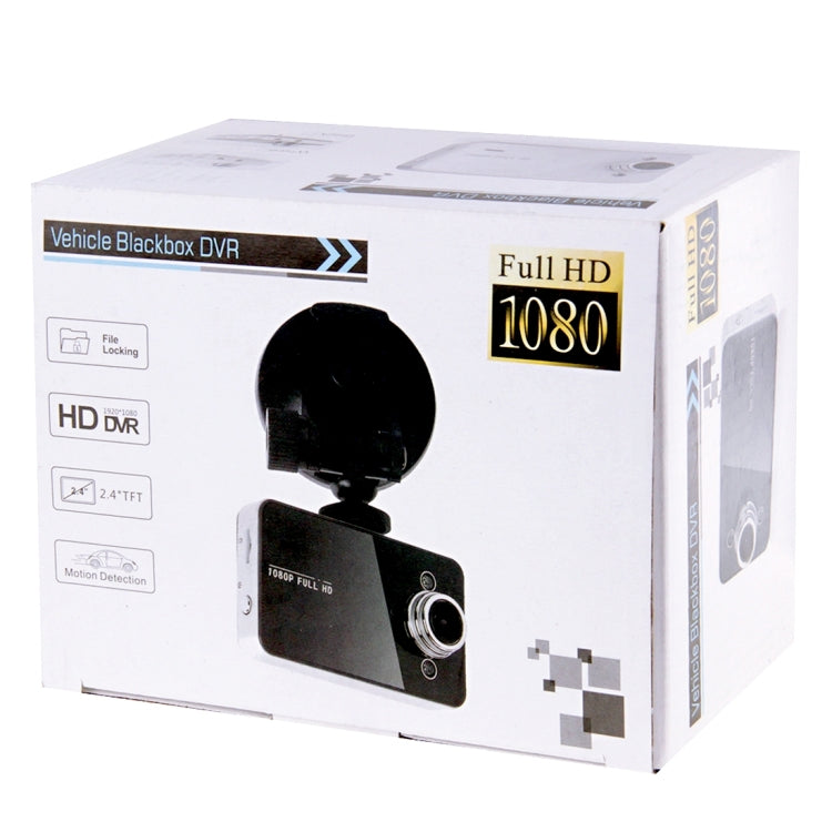 Registratore DVR per auto con display LCD G200 720P VGA da 2,4 pollici, visione grandangolare di 100 gradi, supporto registrazione in loop/rilevamento del movimento, G200