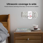 Insetticida elettronico ad ultrasuoni con due fasi di regolazione, bianco (spina USA), US Plug White, US Plug  Pink