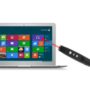 PP-1000 Presentazione multimediale Puntatore laser RF remoto da 2,4 GHz con ricevitore USB