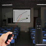 Presentatore multimediale con puntatore laser e ricevitore USB per proiettore/PC/laptop, distanza di controllo: 15 m (R400)