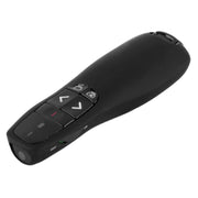 Presentatore multimediale con puntatore laser e ricevitore USB per proiettore/PC/laptop, distanza di controllo: 15 m (R400)