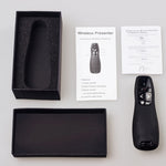 Presentatore multimediale con puntatore laser e ricevitore USB per proiettore/PC/laptop, distanza di controllo: 15 m (R400)