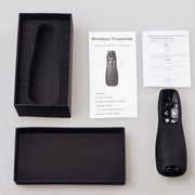 Presentatore multimediale con puntatore laser e ricevitore USB per proiettore/PC/laptop, distanza di controllo: 15 m (R400)