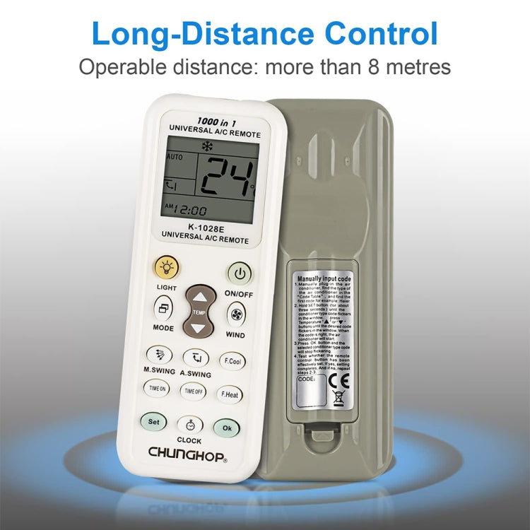 Telecomando universale condizionatori Chunghop K-1028E
