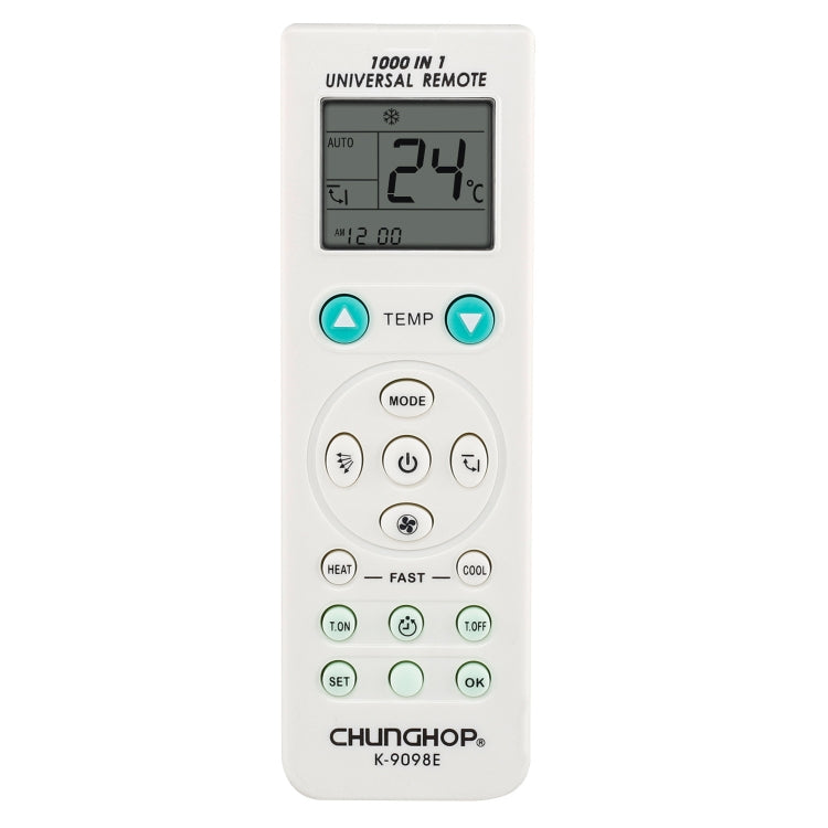 Telecomando universale aria condizionata Chunghop K-9098E