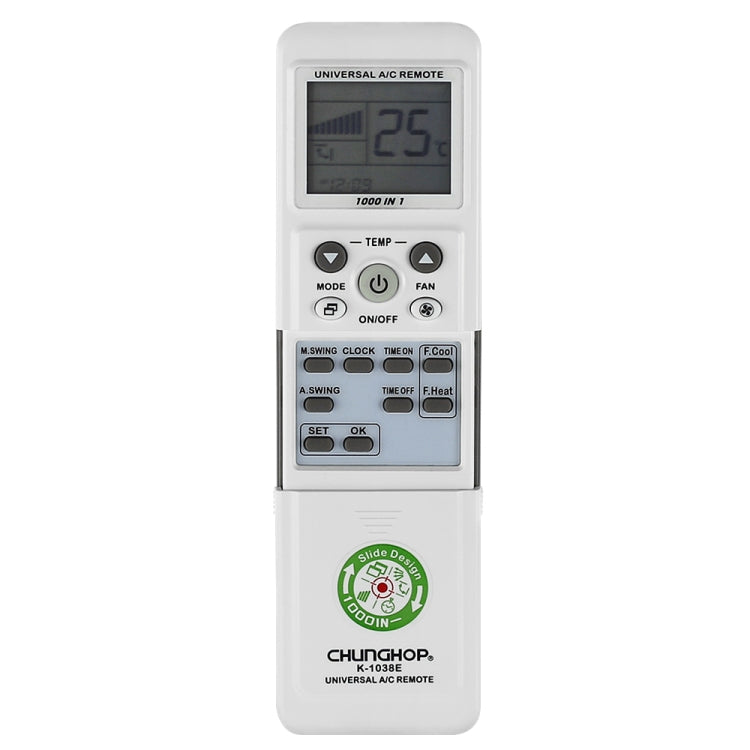 Telecomando universale aria condizionata Chunghop K-1038E