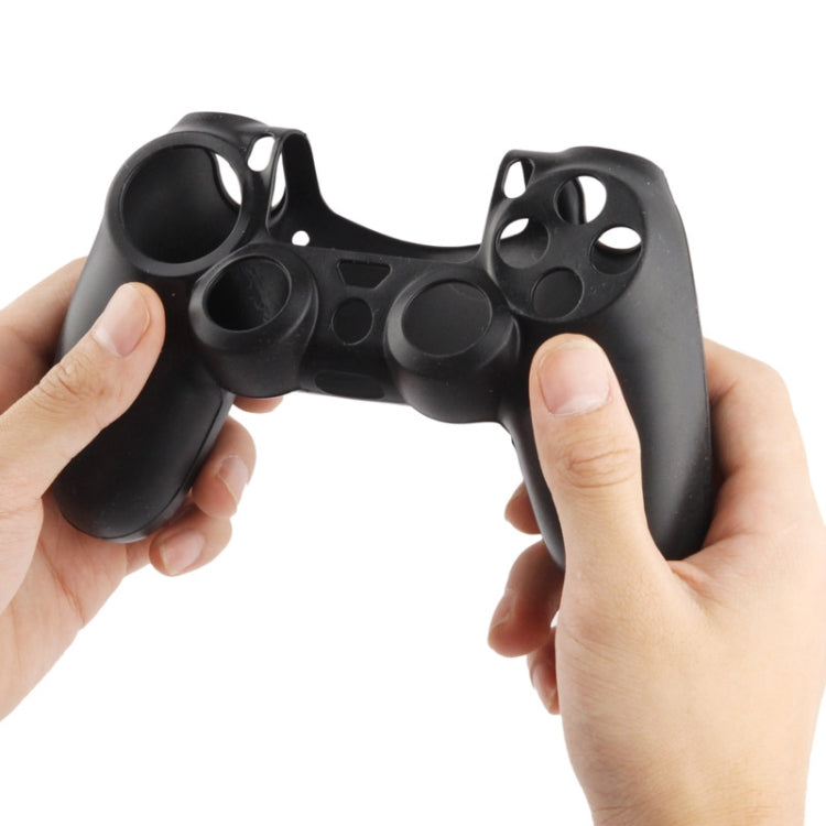 Custodia protettiva flessibile in silicone per controller di gioco Sony PS4, consegna colore casuale, For Sony PS4