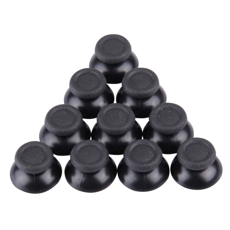 10pcs 3D Analog Joystick Cap Controller for PS4, for PS4 Black