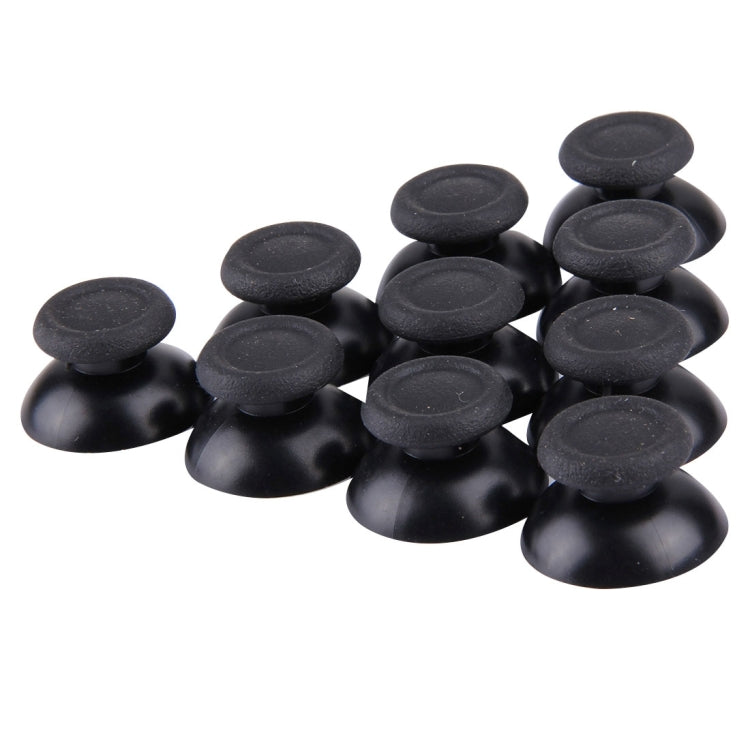 10pcs 3D Analog Joystick Cap Controller for PS4, for PS4 Black