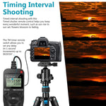 Cavo remoto timer LCD Aputure AP-TR3N per Nikon D5100, D3100, D7000, D5000, D90, AP-TR3N