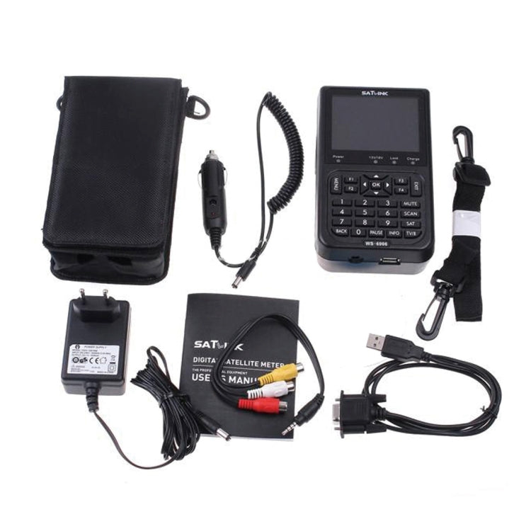 Misuratore satellitare digitale portatile SATLINK WS6906
