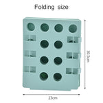 Stoccaggio per lavanderia in plastica durevole Piega scaffali per abbigliamento unici Strumenti per organizzare la scheda impilati, consegna colore casuale, dimensioni espandibili: 66 * 57 cm, 2317