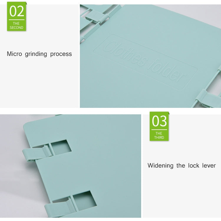 Stoccaggio per lavanderia in plastica durevole Piega scaffali per abbigliamento unici Strumenti per organizzare la scheda impilati, consegna colore casuale, dimensioni espandibili: 66 * 57 cm, 2317