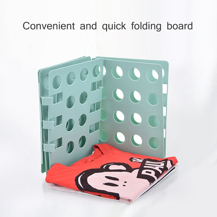 Stoccaggio per lavanderia in plastica durevole Piega scaffali per abbigliamento unici Strumenti per organizzare la scheda impilati, consegna colore casuale, dimensioni espandibili: 66 * 57 cm, 2317