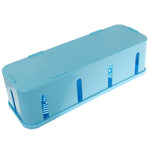 Scatola portaoggetti per presa avvolgicavo per cavo di alimentazione elettrica, dimensioni: 265 x 88 x 75 mm, Cable Winder Socket Organizer