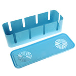 Scatola portaoggetti per presa avvolgicavo per cavo di alimentazione elettrica, dimensioni: 265 x 88 x 75 mm, Cable Winder Socket Organizer