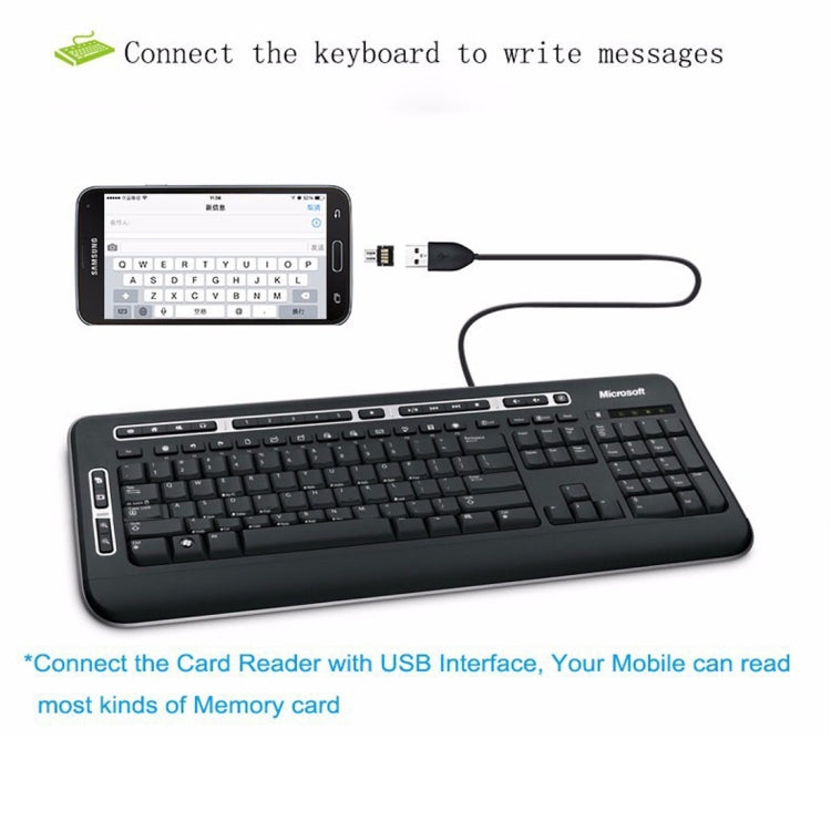Mini lettore di unità USB Micro USB OTG stile Android