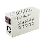 Adattatore alimentazione 60W con 20 porte USB