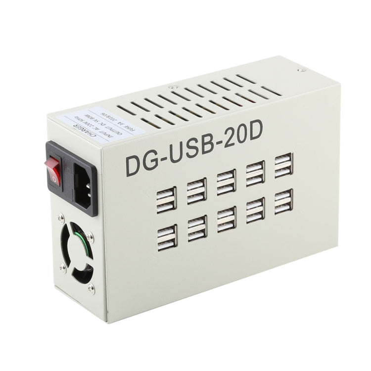 Adattatore alimentazione 60W con 20 porte USB