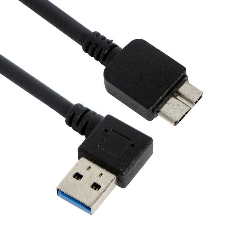 Cavo adattatore USB 3.0 maschio a micro USB 3.0 maschio, piegatura a destra, lunghezza: 12 cm, Right Angle (Length: 12cm)