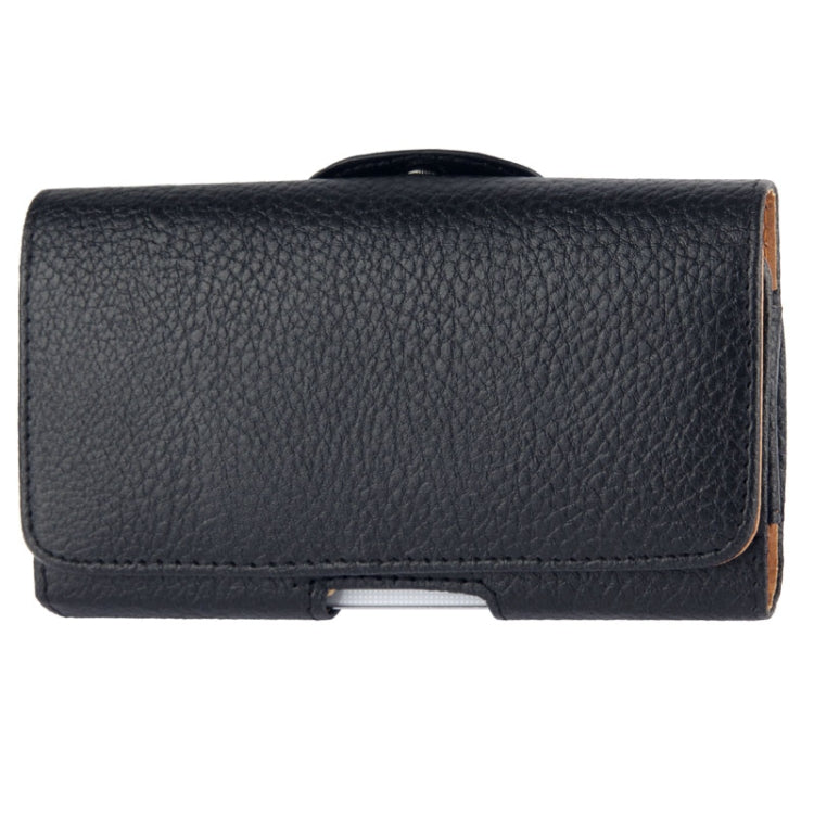 Custodia portafoglio in pelle con clip per iPhone 6 e Galaxy S5