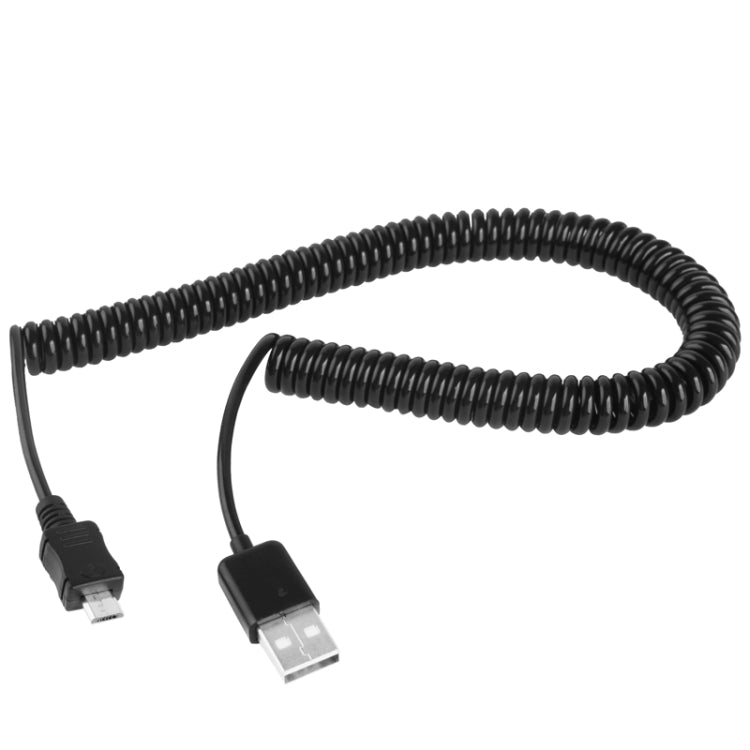 Cavo a spirale micro USB 2 m per smartphone Samsung