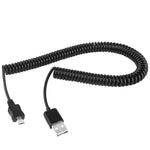 Cavo a spirale di ricarica per sincronizzazione dati micro USB da 2 m/cavo a molla