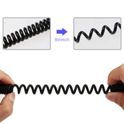 Cavo a spirale di ricarica per sincronizzazione dati micro USB da 2 m/cavo a molla