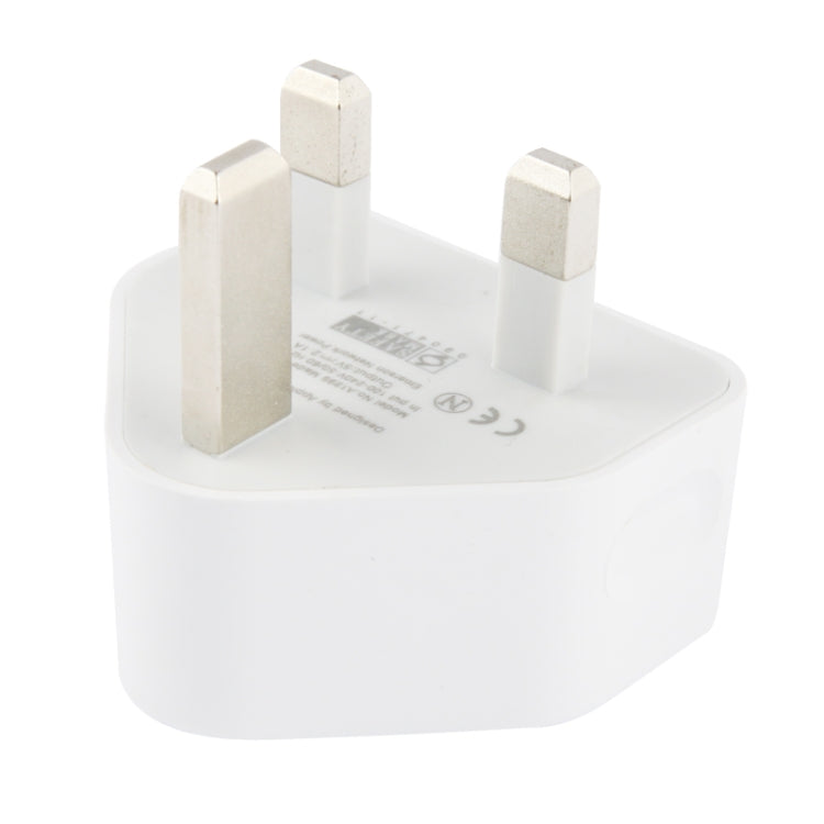 Adattatore di ricarica USB doppia porta 5V 2.1A con spina UK