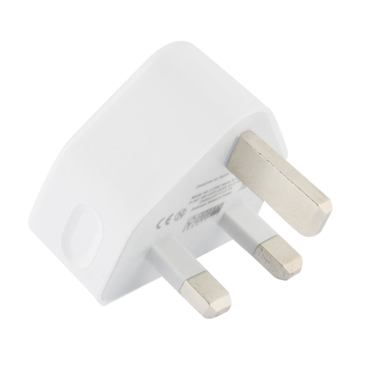 Adattatore di ricarica USB doppia porta 5V 2.1A con spina UK
