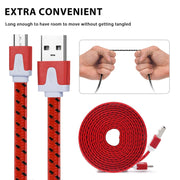Cavo dati/ricarica da Micro USB a USB in tessuto da 2 m