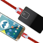 Cavo dati/ricarica da Micro USB a USB in tessuto da 2 m