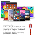 Cavo dati/ricarica da Micro USB a USB in tessuto da 2 m