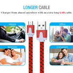 Cavo dati/ricarica da Micro USB a USB in tessuto da 2 m