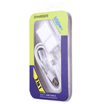 Cavo di sincronizzazione USB micro a 5 pin + caricatore da viaggio con presa americana