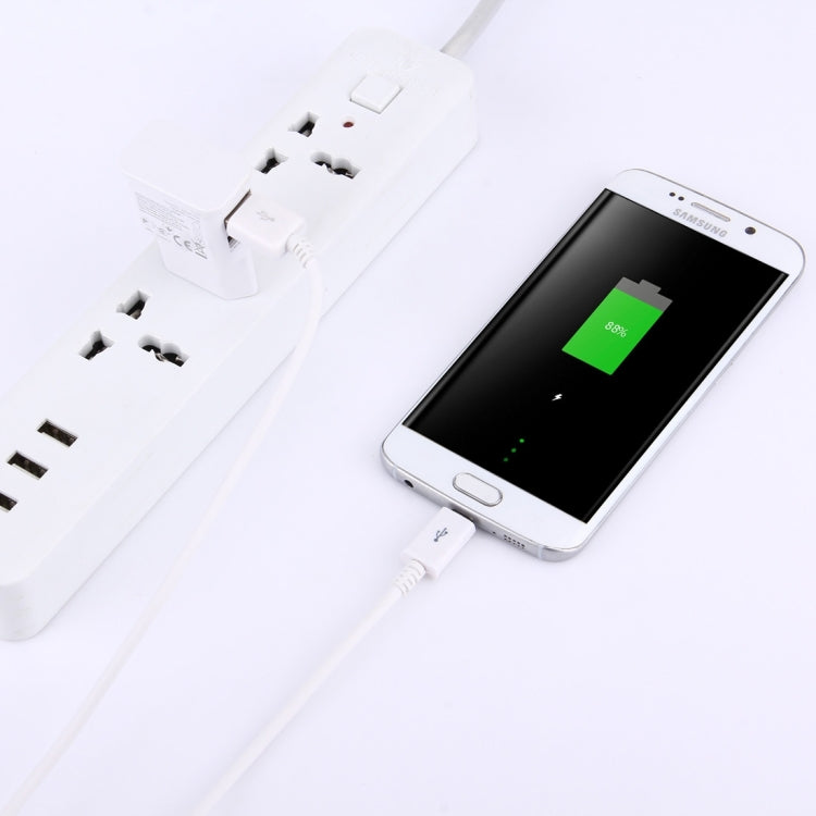 Cavo di sincronizzazione USB micro a 5 pin + caricatore da viaggio con presa americana