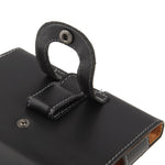 Custodia in pelle rigida con clip da cintura per Galaxy S IV mini