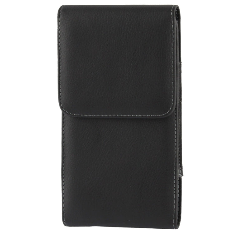 Custodia in pelle verticale con clip per Galaxy Mega 6.3
