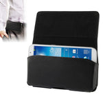 Custodia portafoglio in pelle con clip per Galaxy Mega 6.3
