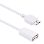 Cavo adattatore convertitore OTG da micro USB 3.0 maschio a USB 2.0 femmina da 21 cm