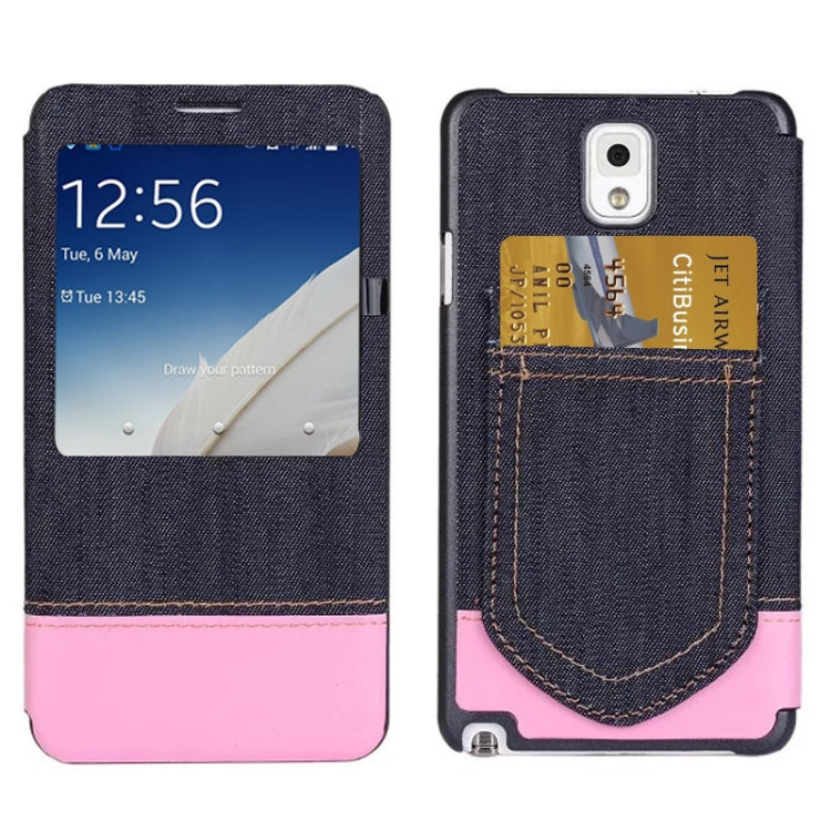 Custodia portafoglio in pelle per Galaxy Note III N9000