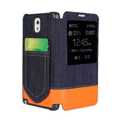 Custodia portafoglio in pelle per Galaxy Note III N9000