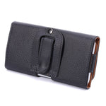 Marsupio orizzontale in pelle per Galaxy Note 4/3/II